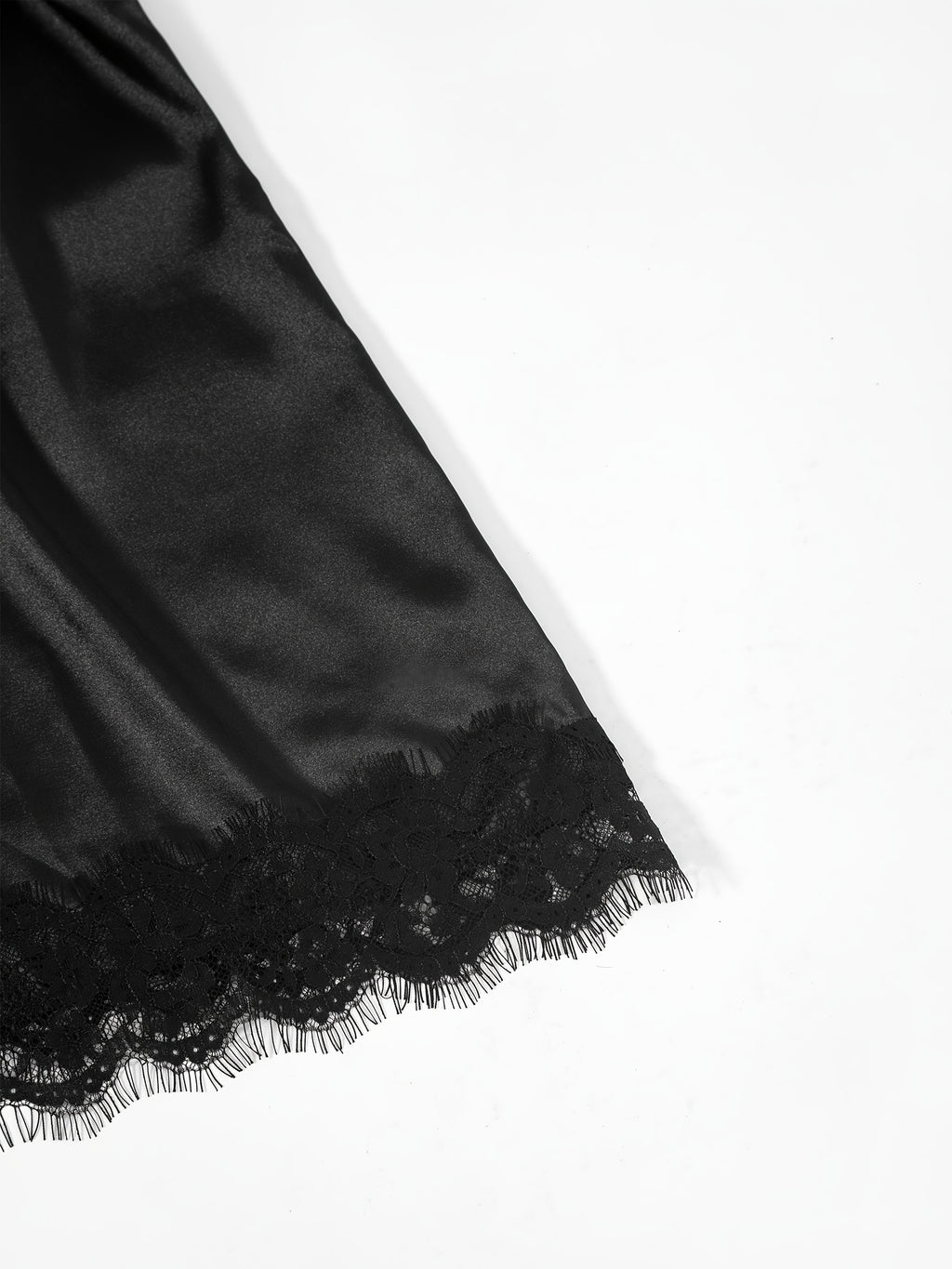 Three-Piece Elegant Solid Satin Lounge Set