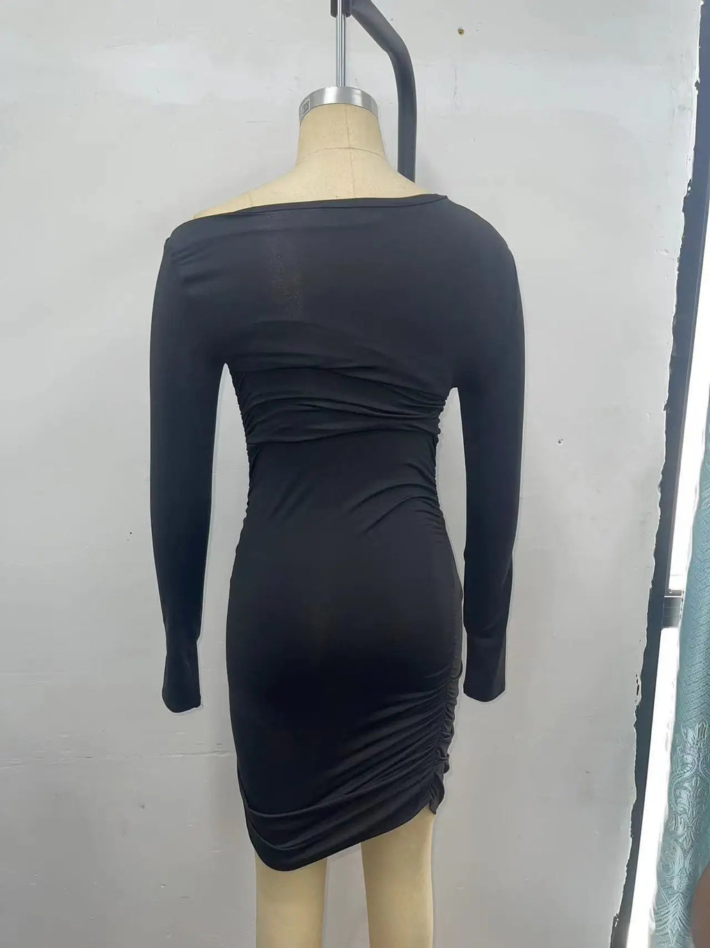 Elegant Slim Fit Long Sleeve Dress