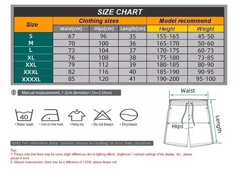 Men's Swimming Quick-Drying Beach Shorts Unisex Sports Surfboard Shorts Lined Beach Shorts Men's Full Standard