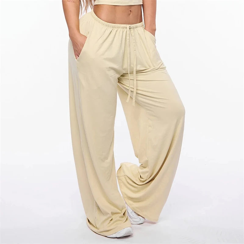 Flare Leggings For Women Bum Halter Lounge Pants Fitness Stretch Straight leg Pants Yoga Trousers Gym Casual Sports Bell-bottoms