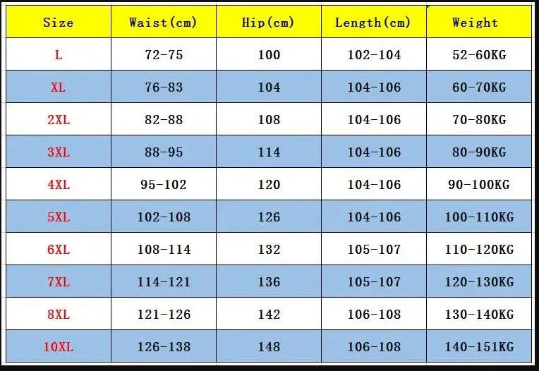 Men's Oversize Business Pants New Elastic Waist Formal Trousers Plus size