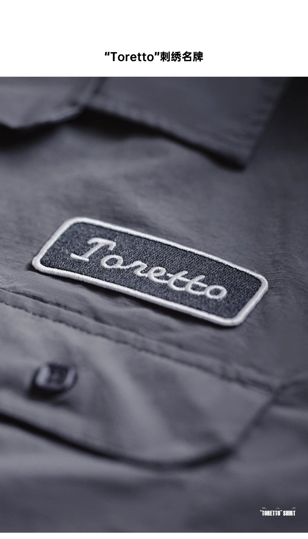 Maden Retro Toretto Short-sleeved Shirt Dark Gray Single-Breasted Large Size Lapel Thin Shirt for Men's Summer Tops